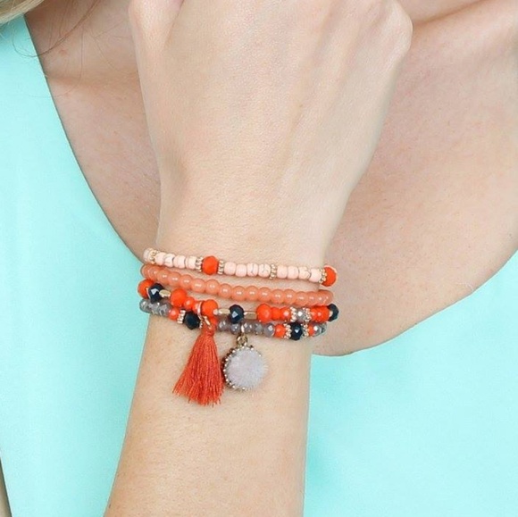 SUNBURST BRACELET STACK SET - Picture 5 of 7